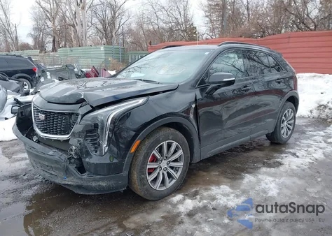 2021 Cadillac Xt4 Awd Sport z USA, uszkodzony, nr VIN 1GYFZFR47MF031302